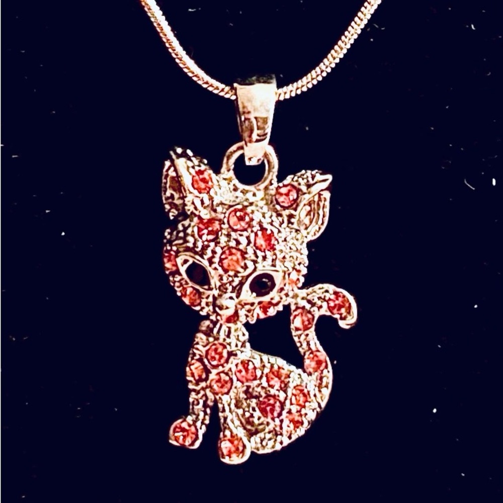 Cat Necklace vintage 🐈